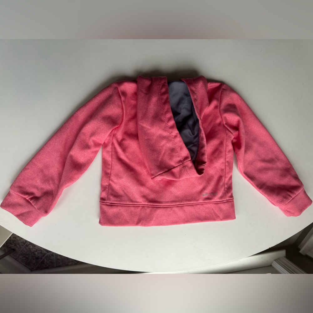 Nike Pink Zip-Up Size 2T - Picture 6 of 6